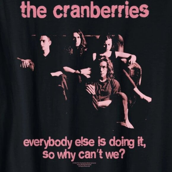 The Cranberries Everybody Else is Doing It Pink Music Band T-Shirt 172 - Picture 2 of 5